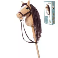 hobby horsing - Tootiny Hobby Horse HOPPIHORSE A4 smėlio (Beige) - 6 nuotrauka