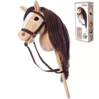 hobby horsing - Tootiny Horse on a stick HOPPIHORSE Hobby Horse A3 beige - 6 nuotrauka