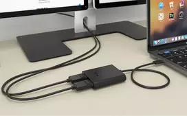usb c usb c dp - I-tec USB-C DUAL 4K/60HZ (SINGLE/8K/30HZ) DP VAIZDO ADAPTERIS - 4 nuotrauka