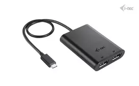 usb c usb c dp - I-tec USB-C DUAL 4K/60HZ (SINGLE/8K/30HZ) DP VAIZDO ADAPTERIS - 9 nuotrauka
