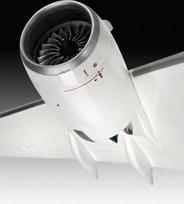 revell konstruktoriai - Revell Airbus A350-900 Lufthansa - 5 nuotrauka