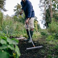 fiskars greblys - Grėblys Fiskars Ergonomic 1077112, lenktas - 3 nuotrauka