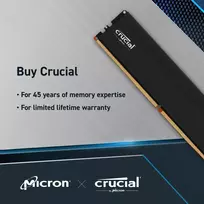 32gb operatyvioji atmintis - Crucial Pro, DDR5, 32 GB, 5600 MHz, CL46 - 6 nuotrauka