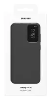 samsung galaxy s24 fe deklas - Samsung Smart View Wallet Case Galaxy S24 FE, Black , EF-ZS721CBEGWW - 2 nuotrauka
