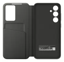 samsung galaxy s24 fe deklas - Samsung Smart View Wallet Case Galaxy S24 FE, Black , EF-ZS721CBEGWW - 4 nuotrauka