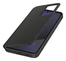samsung galaxy s24 fe deklas - Samsung Smart View Wallet Case Galaxy S24 FE, Black , EF-ZS721CBEGWW - 5 nuotrauka