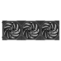 fan 120mm lian li - Lian Li UNI FAN TL FLEX Wireless ARGB PWM 120mm Black 3 vnt. - 2 nuotrauka
