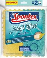 Šluostės SPONTEX MAGIC EFFECT, mikropluoštas, ypač gerai sugeriančios vandenį, 2 vnt.