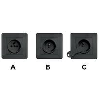 elektros rozetes - Sipo rozetės apsauga SBS-C10B, 12 vnt, juoda (Black) - 6 nuotrauka