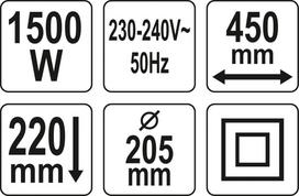 darbas - YATO YT-84850 - 2 nuotrauka