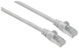 rj45 plug cat7 - Intellinet Patchkabel Cat6a-Stecker/Cat7-Rohkabel 15m grau - 2 nuotrauka