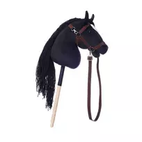 hobby horsing - Tootiny Hobby Horse HOPPIHORSE A3 juodas (Black) - 2 nuotrauka