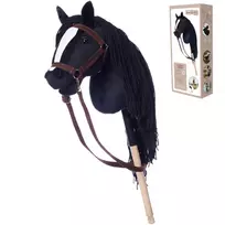 hobby horsing - Tootiny Hobby Horse HOPPIHORSE A3 juodas (Black) - 6 nuotrauka