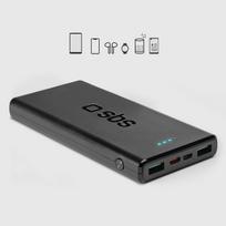 powerbank 20w - SBS TTBB10000FASTPD20K 10000mAh 20W Power Delivery juodas - 3 nuotrauka