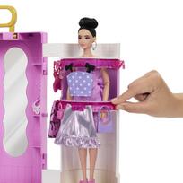 mattel - Mattel Barbie Deluxe Style spinta JJP01, Rožinė (Pink) - 3 nuotrauka