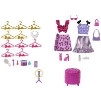 mattel - Mattel Barbie Deluxe Style spinta JJP01, Rožinė (Pink) - 4 nuotrauka