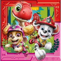 dino patrol - Ravensburger Paw Patrol 3 Dino Movie, 3 x 49 det. - 4 nuotrauka