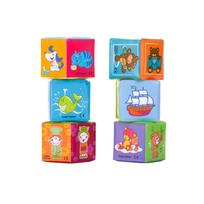 minkstas kubas - Canpol Babies Soft Educational Cubes 6pcs 2/817 - 3 nuotrauka
