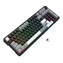 mechanine klaviatura - Redragon ARLOKKS QMK K742 Belaidė Klaviatūra Juoda (Black) - 6 nuotrauka