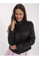 vyriska striuke - Ombre Clothing vyriška striukė juoda (Black) - 3 nuotrauka