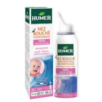 juros vanduo -  HUMER hipertoninis jūros vanduo užsikimšusiai nosiai, nuo 3 mėn., 50 ml - 2 nuotrauka