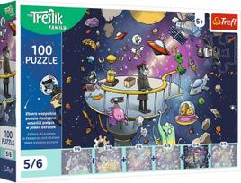 Trefl The Treflik Family Bert In Space 16545, 27 x 41 cm, 100 det.