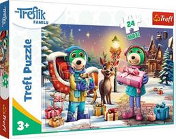 Trefl The Treflik Family Wintertime 14360, 24 det.