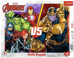 Trefl Marvel The Invincible Avengers Team 31427, 25 det.