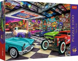 Trefl Car Collectors Garage 10845, 48 x 68 cm, 1000 det.