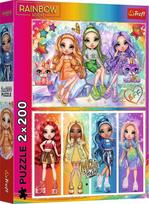 Trefl Rainbow High Rainbow Dolls 13335, 2 x 200 det.