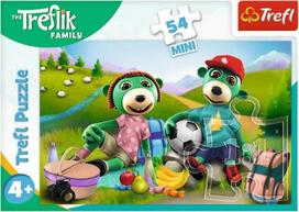 Trefl The Treflik Family Cheerful World, 14 x 21 cm, 54 det.
