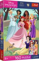 Trefl Disney Princess Enchanted Party 15438, 41 x 27.5 cm, 160 det.