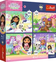 Trefl Gabby's Dollhouse Cat Capers 34694, 352 det.