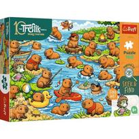 Trefl The Treflik Family Capybara 16586, 100 det.