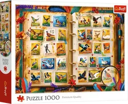 Trefl Stamp Collection Bird Atlas, 1000 det.