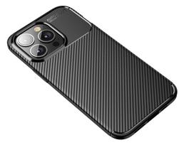 iphone xr deklai - Apple iPhone XR Carbon Premium dėklas Juodas (Black) - 2 nuotrauka