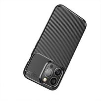iphone xr deklai - Apple iPhone XR Carbon Premium dėklas Juodas (Black) - 4 nuotrauka