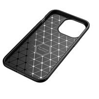 iphone xr deklai - Apple iPhone XR Carbon Premium dėklas Juodas (Black) - 5 nuotrauka