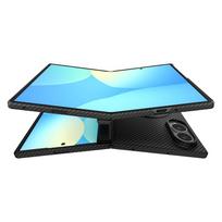 samsung galaxy z fold8 - Spigen AirSkin Aramid MagFit MagSafe dėklas Samsung Galaxy Z Fold 8 - Juodas (Black) - 3 nuotrauka