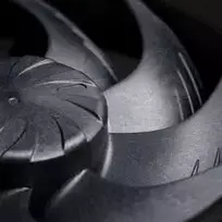 120 mm case - Noctua NF-A12x25 G2 PWM Sx2-PP chromax.black (Juodas) Korpuso Ventiliatorius 120 mm - 4 nuotrauka