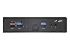 stacionarus kompiuteriai - Shuttle XPC slim DS50U5 Intel Core i5-1335U Juodas (Black) - 3 nuotrauka