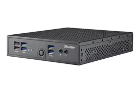 stacionarus kompiuteriai - Shuttle XPC slim DS50U5 Intel Core i5-1335U Juodas (Black) - 4 nuotrauka