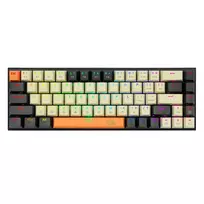 su zaidimu klaviaturos - Redragon K633CGO-RGB Ryze RGB, juoda (Black) - 2 nuotrauka