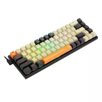 su zaidimu klaviaturos - Redragon K633CGO-RGB Ryze RGB, juoda (Black) - 4 nuotrauka