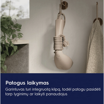 garu lygintuvas - Electrolux Refine 700 E7HS2-8WB, Ruda smėlio (Beige) - 2 nuotrauka