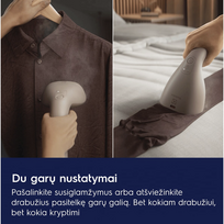 garu lygintuvas - Electrolux Refine 700 E7HS2-8WB, Ruda smėlio (Beige) - 3 nuotrauka