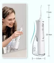 water irigator - ExtraLink Beauty SmartLife Intelligent Water Flosser L8 Juodas (Black) - 2 nuotrauka
