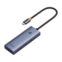 baseus hdmi - Adapteris Baseus HDMI   4 × USB 3,0, HDMI/4 x USB 3.0/USB-C, 10 cm, 40 W - 4 nuotrauka