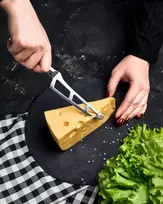 japoniskas peilis - Samura BAMBOO Universal Kitchen cheese knife 5.3®®/ 135mm - 3 nuotrauka
