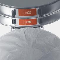 senukai siuksliadeze - Brabantia šiukšlių maišeliai PerfectFit B, 5 l, 20 vnt., balti - 2 nuotrauka